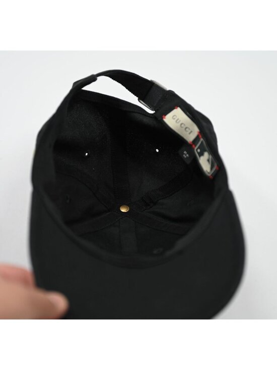 Gucci x NY Yankees Baseball Cap in Black main image 4